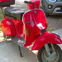 Vespone px125 rosso