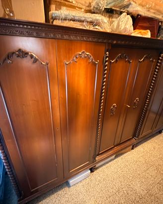 Armadio 6 ante legno massello