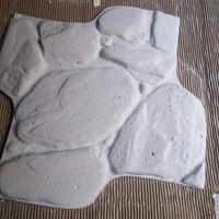 Stampo finta pietra in plastica rigida molto resis