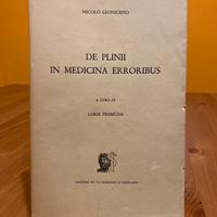 Libro raro: de plinii in medicina erroribus