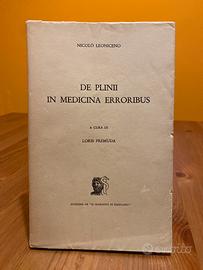 Libro raro: de plinii in medicina erroribus
