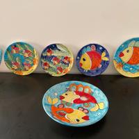 Piatti decorazione cucina