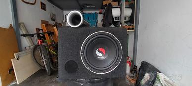 subwoofer kicker + woofer tec 