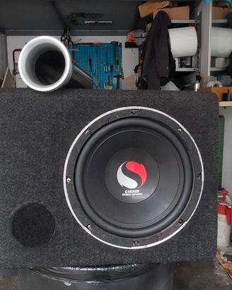 subwoofer kicker + woofer tec 