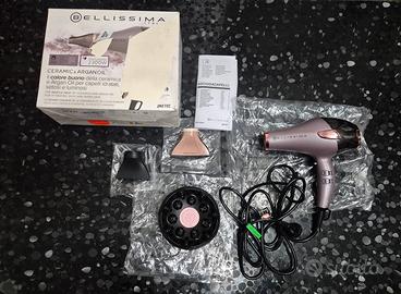 asciugacapelli imetec ceramic e argan oil 2300 W