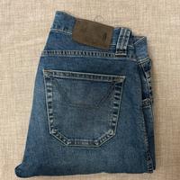 Jeans Jeckerson Uomo con inserti beige