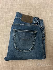 Jeans Jeckerson Uomo con inserti beige