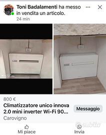 Climatizzatore unico innova