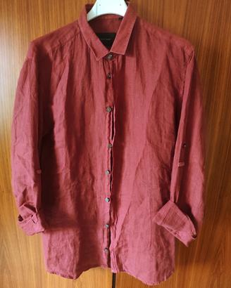 Camicia uomo in lino marca David Naman