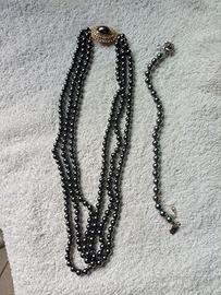 Collana Ematite