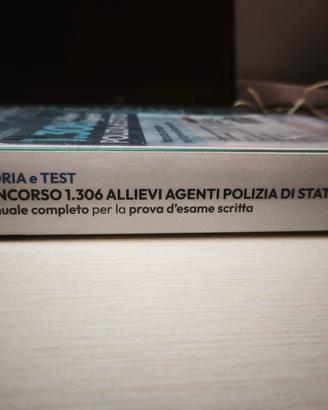 Libro teoria e test concorso agenti di polizia