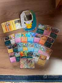 Lotto carte pokemon del 30esimo anniversario e tin