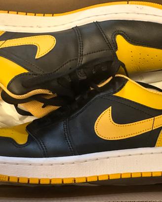 Nike air Jordan 1 Low Giallo-Nere