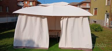 Gazebo 4 x 3 mt