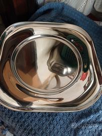 piatto in acciaio inox ditta Mepra