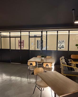 VETRATA FERRO E VETRO STILE INDUSTRIAL CON 2 PORTE