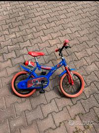 Bici di Spiderman per bambini