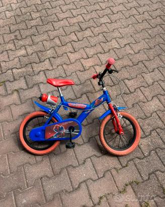 Bici di Spiderman per bambini