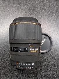 Sigma 105 2.8 Macro per Nikon
