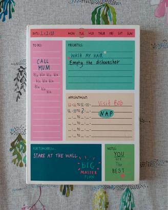 Planner giornaliero