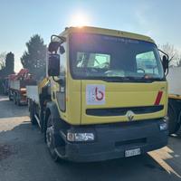 RENAULT PREMIUM 180.26 cassone fisso e gru