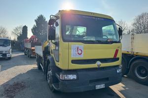 RENAULT PREMIUM 180.26 cassone fisso e gru