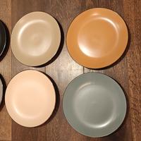 piatti piani in Stoneware Sahara