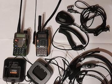 stock 2 radio cb  baofeng con accessori vari nuovi