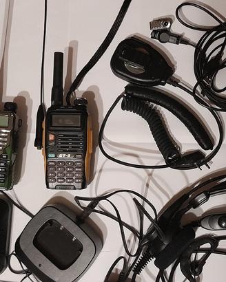 stock 2 radio cb  baofeng con accessori vari nuovi