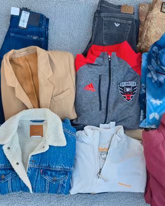 Lotto 10 Kg Abbigliamento Firmato Vintage Unisex