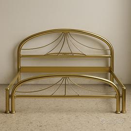 Letto matrimoniale ottone CANTORI