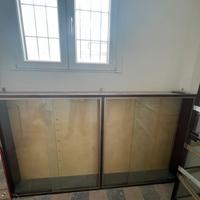 Bacheca vintage in vetro