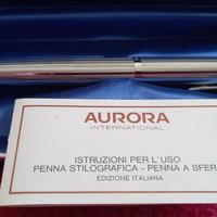 PENNA STILOGRAFICA AURORA con pennino 14kt