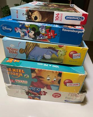 Puzzle - Set composto da 11 puzzle