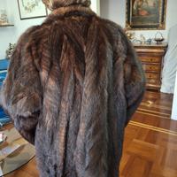 giaccone di codine di visone