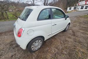 fiat 500 bianca 2008 110k km benzina 1.2 