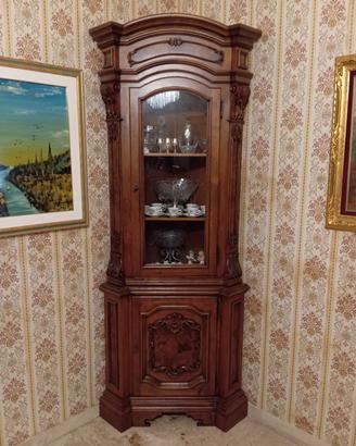 Mobile Angoliera SIGNORETTO in noce intarsiata