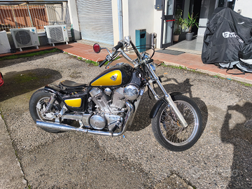 Bobber custom VN 1500 vulcan Kawasaki asi