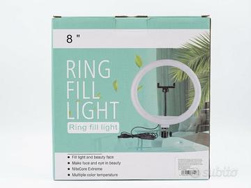 Lampada ad Anello LED 8 per selfie e video