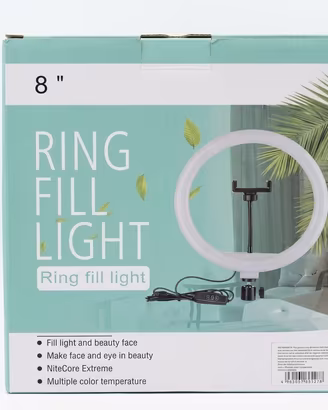 Lampada ad Anello LED 8 per selfie e video