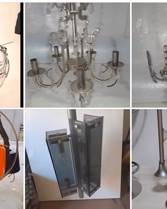 lotto stock lampadari Sciolari Veca murano 6 pz.