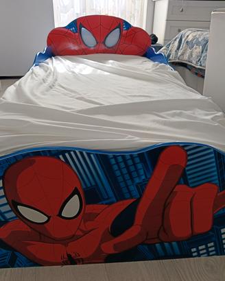 letto di Spiderman 