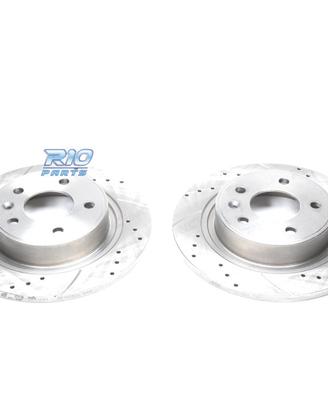 DISCHI FRENO PER DAEWOO CHEVROLET FORATI SCANALATI