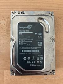 Hard Disk Interno Seagate Desktop HDD da 2TB