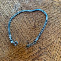 Braccialetto da uomo stile tennis argento 925