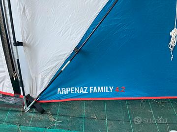 Tenda campeggio arpenaz family 4.2