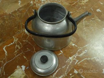 Teiera in alluminio - Vintage - anni 40