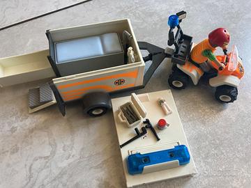 Quad e polizia Playmobil
