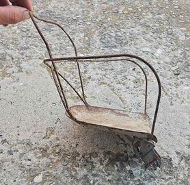 Seggiolino bicicletta vintage