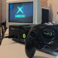 Xbox con hard disk 120 GB e 20+ giochi 
